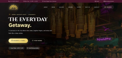 Landing page website